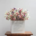 Wholesale 60cm High Artificial Silk Decor Flowers Home Wedding Decoration Stem Parts Manufacturers' Supply-Watercress Flower