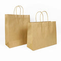 Manufacturers Wholesale Custom Large Small White Luxury Bags Takeaway Orange Brown Kraft Shopping Paper Bag with Handles