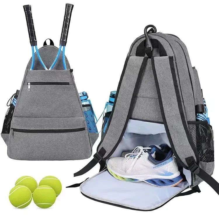 Wholesale Custom Pickleball Paddle Bag for Women & Men-Travel Sport Backpack with Polyester Material Custom Color & Logo
