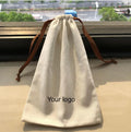 Customized High End Handbag Dust Cover Bag Cotton Gift String Bag