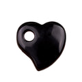 Fashion Gemstone 30MM Heart Shape Obsidian Natural Stone Pendant Crystals Designer Jewelry for Keychain Necklace Make Gift
