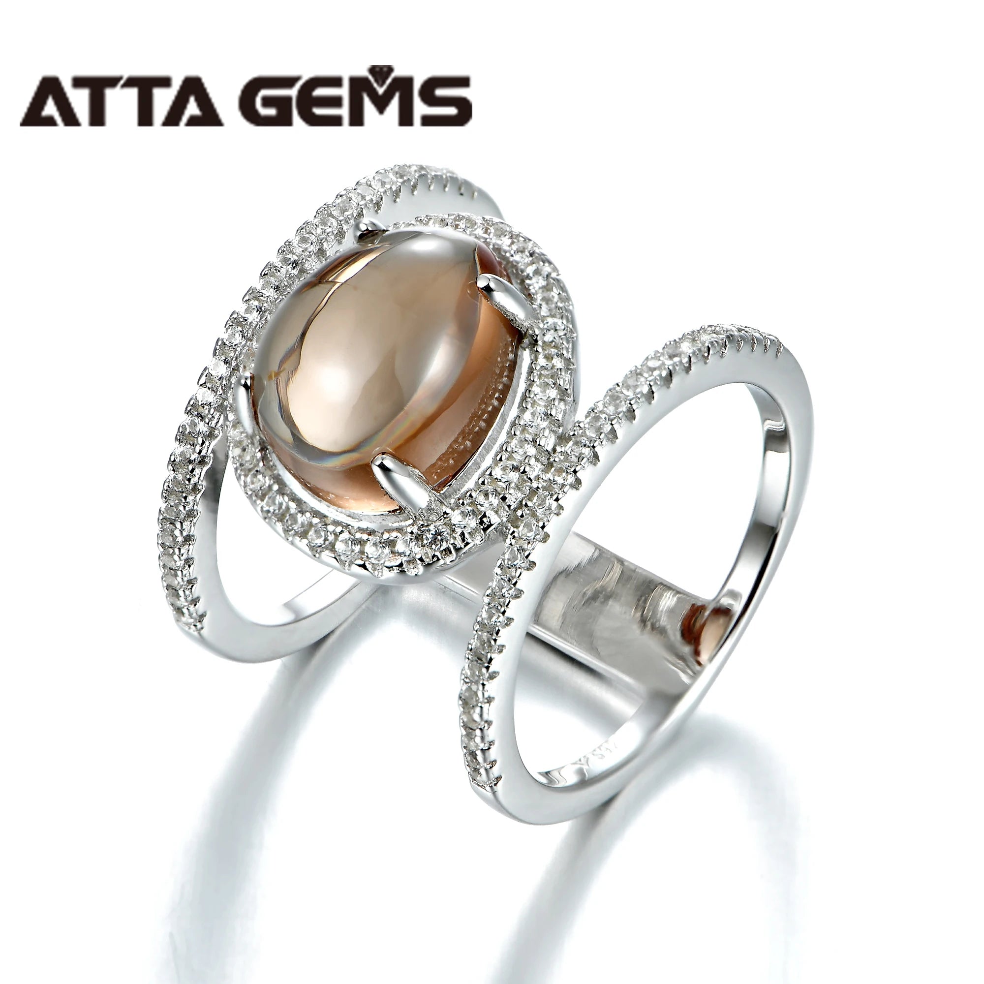 ATTA 11*9mm Oval Cut Turkish Jewelry Wholesalers Silver Plated 925 Sterling Silver Zultanite Color Changing Jewelry