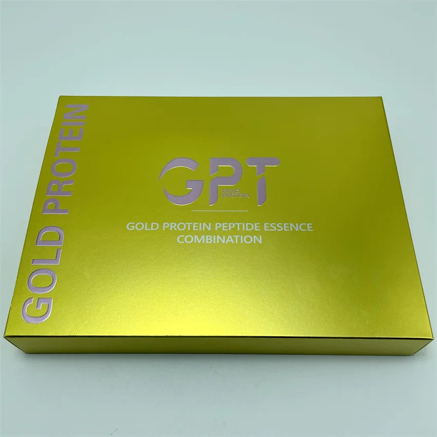GPT Gold V Line Collagen Thread Carving Set Golden Protein Thread Lift Gold Protein Line Face Care Firming Lifting Kit HIH