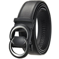 Wholesale New Business Genuine Leather Belts Casual Automatic Ratchet Belts for Men