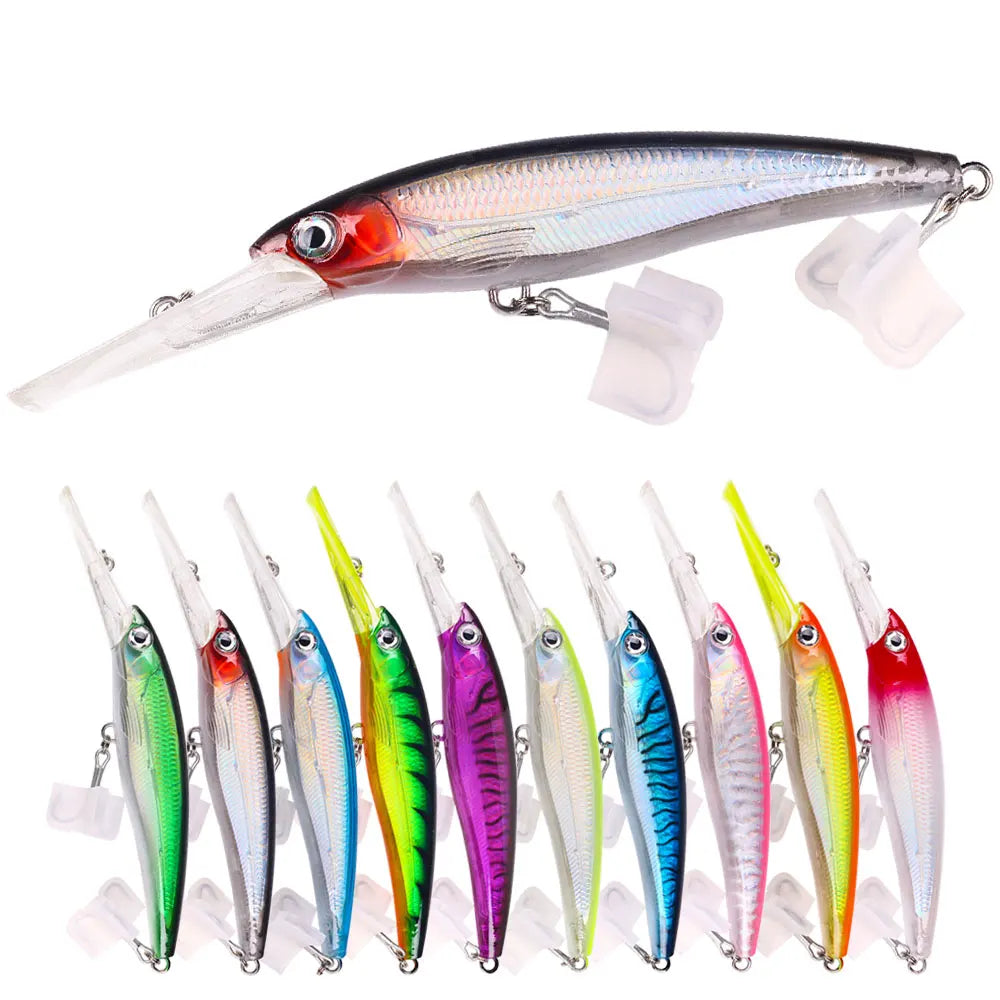48.5g/73.5g Wholesale Heavy Minnow Lures Salt Water Fishing Minnows Hard Lure Minnow Sinking Artificial Jerkbaits
