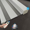 Remote Motorized Blackout Children Safety Zebra Shades Manual Bead Slide Dual Layer Zebra Blinds for Window Shade