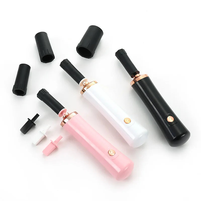 Hot Sale High Speed Black White Pink Battery Charge Mini Electric Wake Device Lash Eyelash Glue Shaker