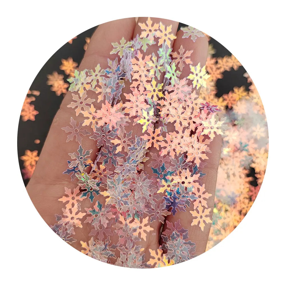 AB Color Shiny Glitter Sequins Mermaid Alphabet Letter Snowflake Star Flower Leaf Shape for Nail Art Slime Filler Craft