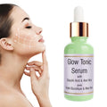 30ml Organic Exfoliating Glow Tonic Serum With Glycolic Acid  Aloe Vera Moisturizing Skin Treats Serum