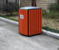 High Quality Waterproof WPC Wood Plastic Composite Outdoor Storage Bucket Without Lid for Garden