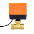 TMOK 16 bar 1/2" 3/4"  AC220V 110V 24V Three Wires One Two Control Electric Motorized Control Ball Valve