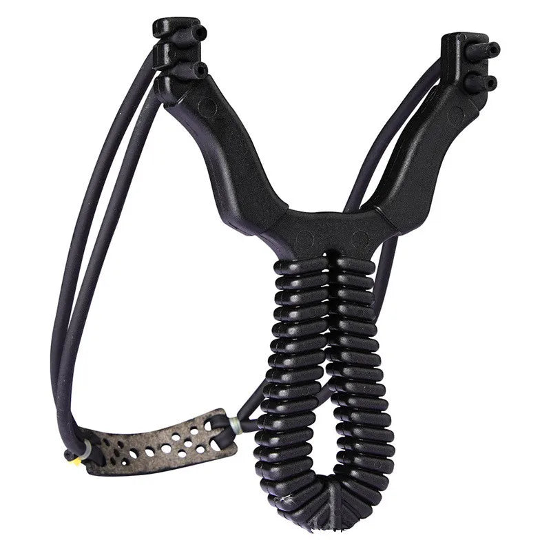 The New Two-card Four-strand Slingshot Free Binding Card Ball Bow Frame High-precision High-power Outdoor Competitive Bow