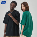 YLS Wholesale Summer New Blank Fashion Luxury T Shirt 275gsm Heavy 100% Cotton Oversized Tshirt Custom Puff Printed Tshirts