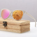 2026 Green Environmental Protection Hand-Made Pressure Resistant Wheat Polarized Lens Women Driving Sunglasses
