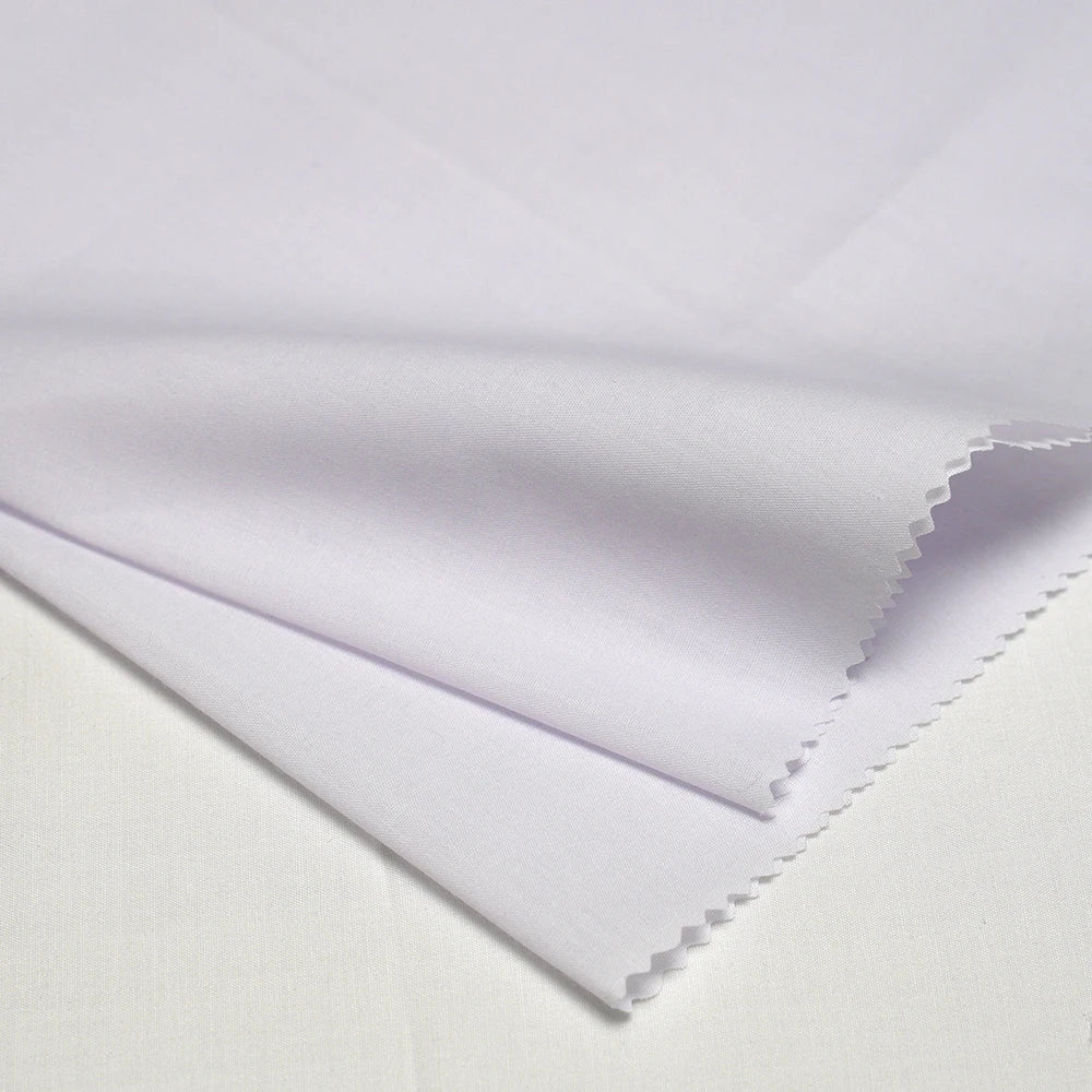 80/20 T/C White Poplin Fabric Mattress Garment Bag Use Lightweight Anti-Pill Stain Resistant 45*45/110*76 Double Folded Packing