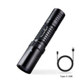 Tank007 NDT Professional Blacklight Spotlight Long Distance Flashlight Jade Money Detector Uv Torchlight LED 365nm Uv Flashlight