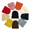 Factory Wholesale Price Warm Knit Beanie Hats Custom Logo Winter Cap Outdoor Warm Winter Beanie for Men Women