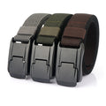 Men's Outdoor Training Sports Elastic Polyester Nylon Belts New Aluminum Alloy Tactical Belt Fabric Product