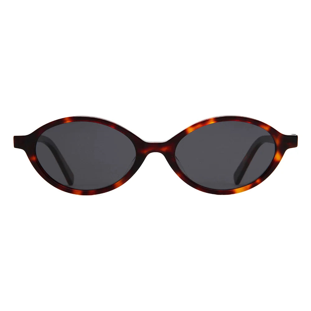 LBASHADES 24SA078 Small Vintage Polarized Eyewear Sun Glasses Cat Eye Mazuchelli Acetate Frames Women Shades Uv400 protection