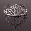 Fashion Women Princess Queen Tiaras Crown With Combs Crystal  Diadem for Bride Wedding Hair Accessories