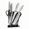 6 Pcs Premium High Carbon Stainless Steel Ergonomic Design Kitchen Knives Set