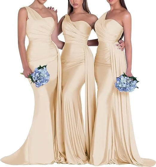 Luxury Shimmering Glitter Wedding Dress Elegant Off Shoulder Sequin Prom Gown Women Sexy Side Slit Evening Party Dress
