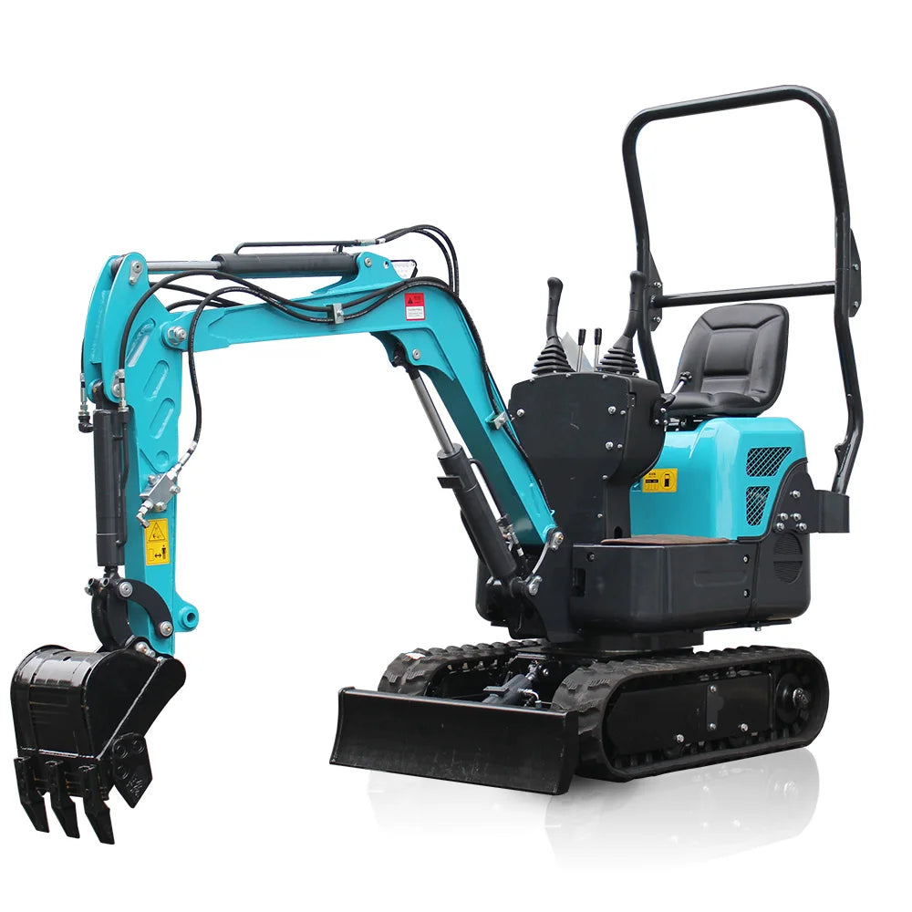 Mini Small Household Crawler Digger Excavator Machine 1.0 Ton Mini Excavator for Sale Uk