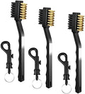 Hot Sale Custom Logo Golf 2 Sided Nylon Brush Kit Tool Cleaner Brass Wires Golf Club Brush with Factory Price