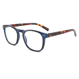 RB03 Custom Wholesale Unisex Reading Glasses Trendy Eyeglasses with TR90 Frame Material