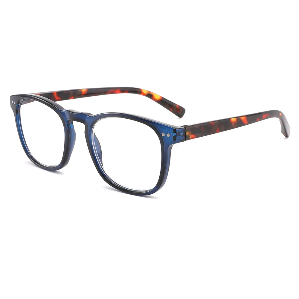 RB03 Custom Wholesale Unisex Reading Glasses Trendy Eyeglasses with TR90 Frame Material
