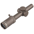 Focuhunter 1-8x24 30mm Tube Diameter Aluminum Alloy Tactical Hunting Scope Throw Lever Red Illuminated IP67 Waterproof Fully