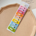 Girl's  rainbow BB Hair Clips Side Clips Bobby Clips