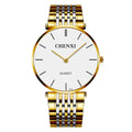 CHENXI 072 Hot Fashion Luxury Simple Full Steel Men and Women Watch Quartz Male Watches Gift for Wife Clock Relogio Masculino