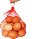 Custom Produce Plastic Bags Small Extrusion Net Onion Garlic Packing Net PP Fruit Mesh Bag Reusable OMAI PP-002