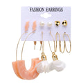 Crystal New Design Stainless Steel Earrings Set 2022 Fashion Earrings Set for Women Jewelry