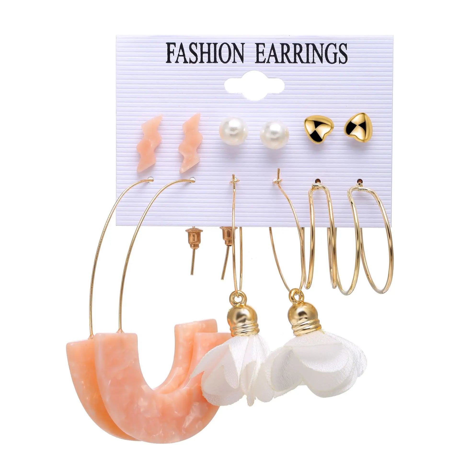 Crystal New Design Stainless Steel Earrings Set 2022 Fashion Earrings Set for Women Jewelry