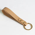 Promotion Gift Custom Litchi Pattern Keychain Fashion Personalized Logo Blank Pu Leather Keyring