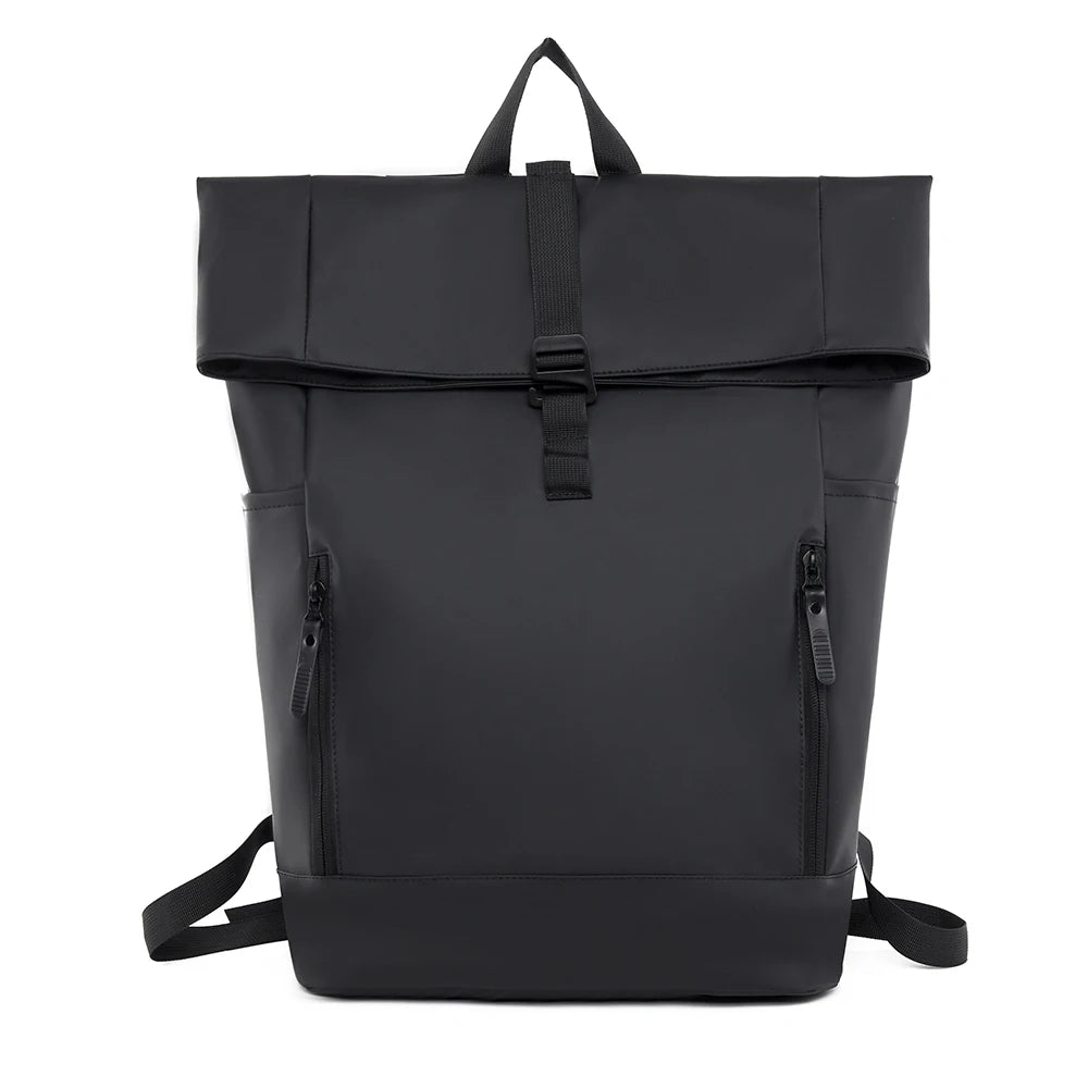 Customized logo Fashion Waterproof Durable Roll Top Rucksack Travel Expandable Roll Top Backpack Student School Computer Bags