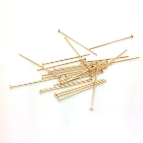 WHOLESALE BULK PRICE 14k Gold Filled T-Head Pin Jewelry FindingsDIY Accessories for Jewelry Making