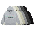 Custom Puff Printing Plain Dyed Autumn All Colors Cotton 220g Mens Hoddies and Sweatshirts