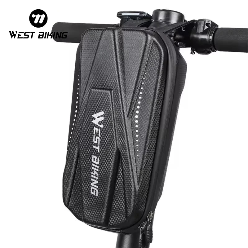 WEST BIKING Bike Large Capacity Cycling Bag Reflective Waterproof Multi-function Bicycle Storage Electric Scooter Hanging Bag