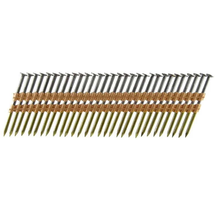 High Quality 3 Inch Smooth Polished Plastic Strip Nails for Pneumatic Nail Gun