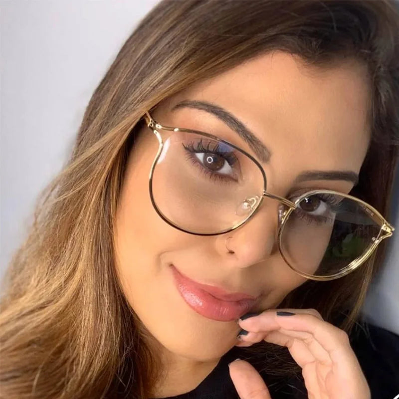 2026 Fashion Optical Eyeglasses Manufacture New Optical Frame Glasses Eyewear Trend Cat Eye Round Glasses