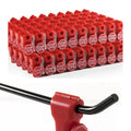 6mm Red Plastic Stop Locks Pegboard Locks for Retail Store