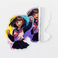 Custom Printed logo Personalized Design of Waterproof Vinyl Die-cut Stickers