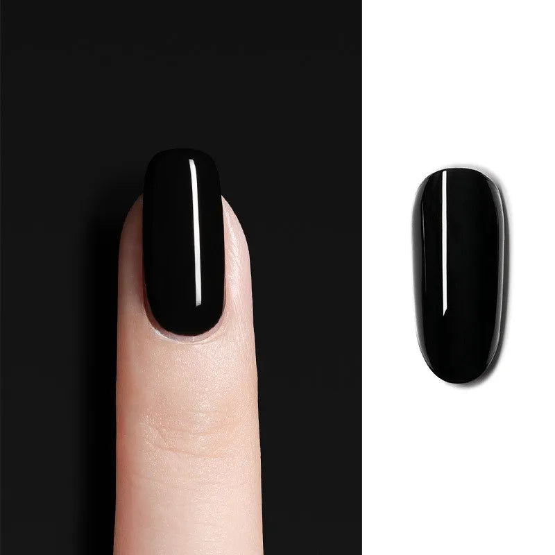 Free Samples Wholesale Factory Soak off Super Black White Color UV Gel Nail Polish