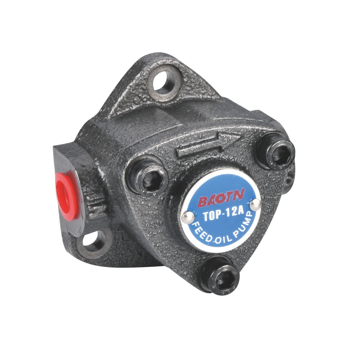 China BAOTN Rotary Oil Pump TOP-12A Oil Supply Pump Low Pressure Continuous Lubricating Pump Electric Oil