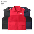 Summer Lightweight and Thin Breathable Outer Wear Utility Mesh Work Vests for Men