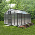 Factory Supply Nature Powder Coated Metal Easily Assembled Garden Small Aluminum Greenhouse
