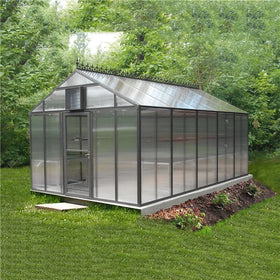 Factory Supply Nature Powder Coated Metal Easily Assembled Garden Small Aluminum Greenhouse